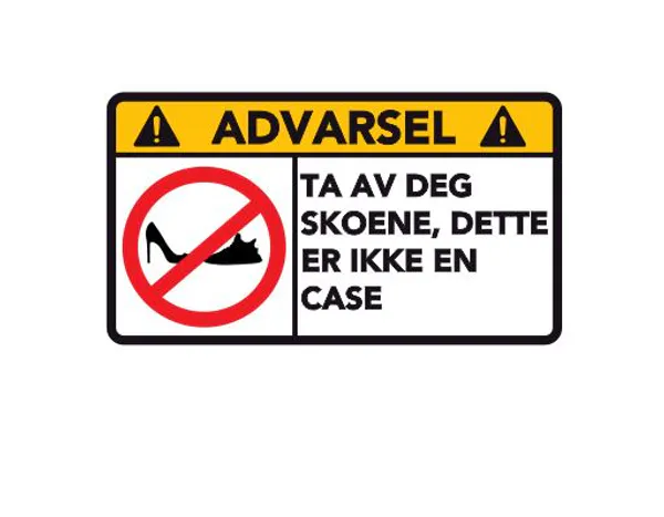 Hovedbilde Advarsel Dette Er Ikke En Case