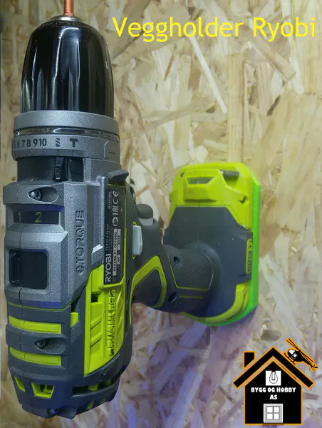 Hovedbilde Ryobi maskin veggfeste