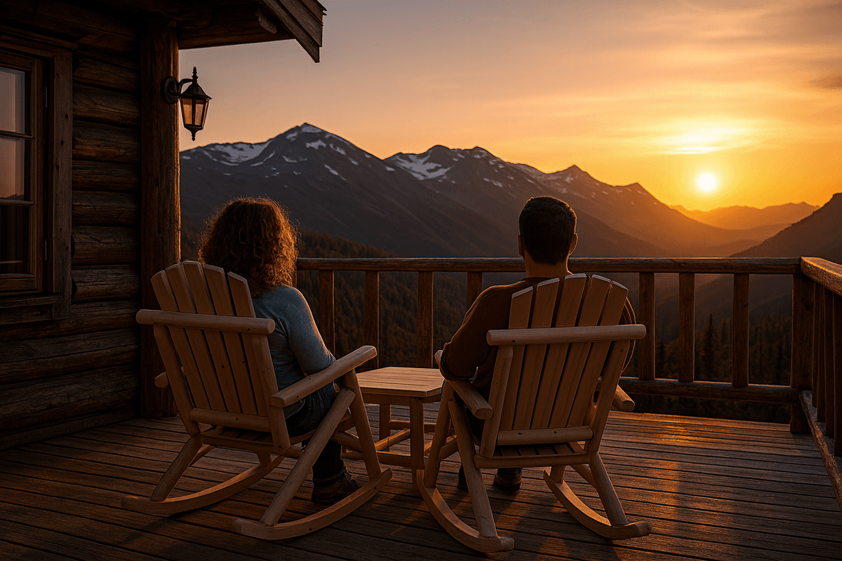 Woods stokk gyngestol