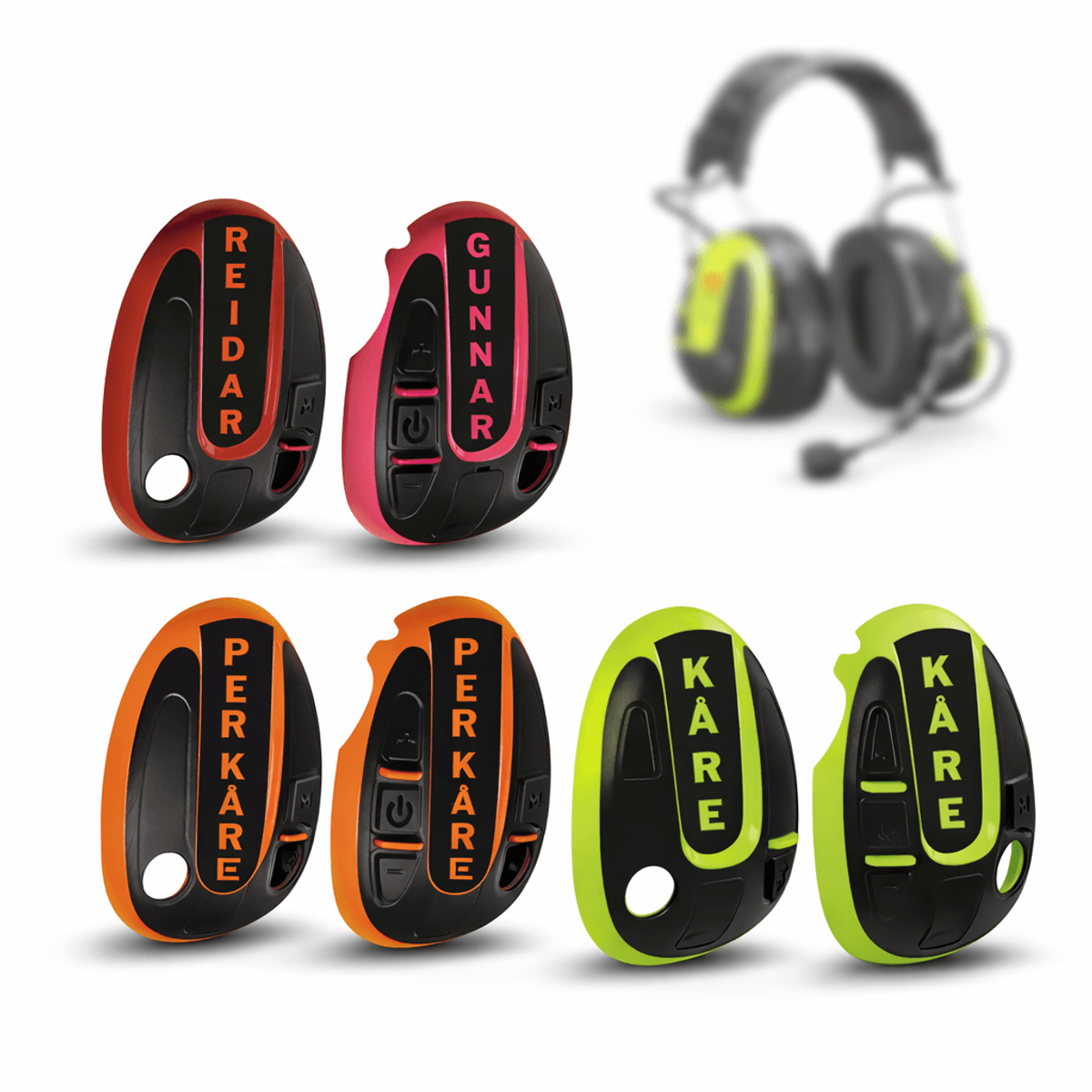 Peltorskall med navn